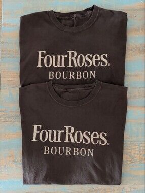 Four Roses Bourbon Unisex Brown Graphic Tee 2 Pack XL